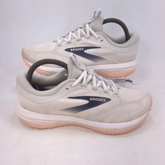 Brooks Revel 7 Athletic Running Lace Up Shoe Womens Size 9 1204241B195 White - Picture 6 of 10